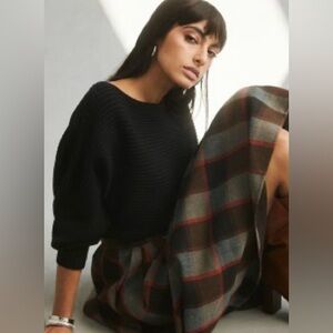 Anthropologie Ribbed Pullover Sweater